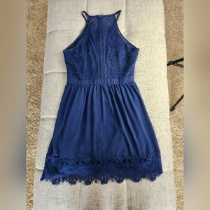 Francesca's Blue Party Dress
